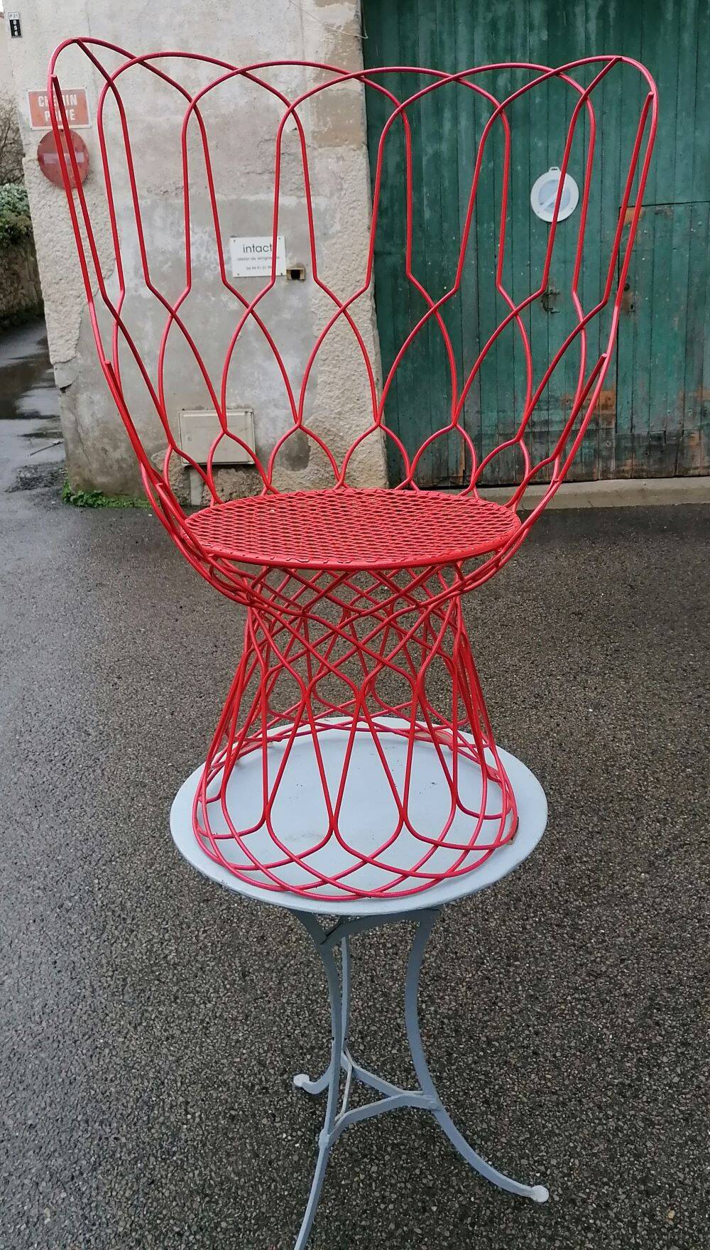 Sumptuous Arabesque Garden Armchair Contemporary Art Design Clin d’Oeil