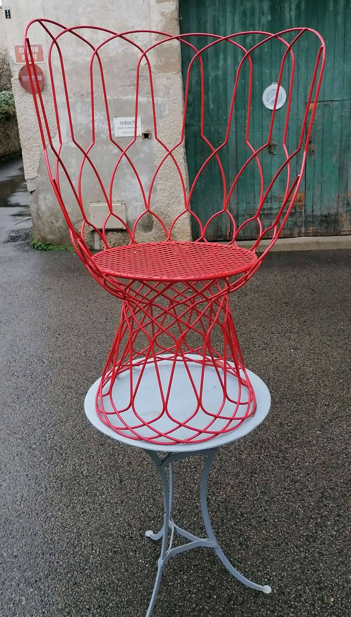 Sumptuous Arabesque Garden Armchair Contemporary Art Design Clin d’Oeil