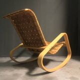 Chaise longue dondolo par luigi crassevig pour crassevig, années 1970
