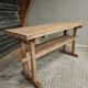 Old workbench side table bathroom furniture oak/beech 60x160cm