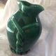 Green vase ceramic of the 1950s