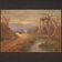 Italian landscape painting signed B. Ferrari from the 30s