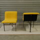 Pair of chairs wave - design Gianni Offredi - publisher Saporiti Italia - 1970