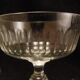 Service of 6 19th century cut crystal champagne cups