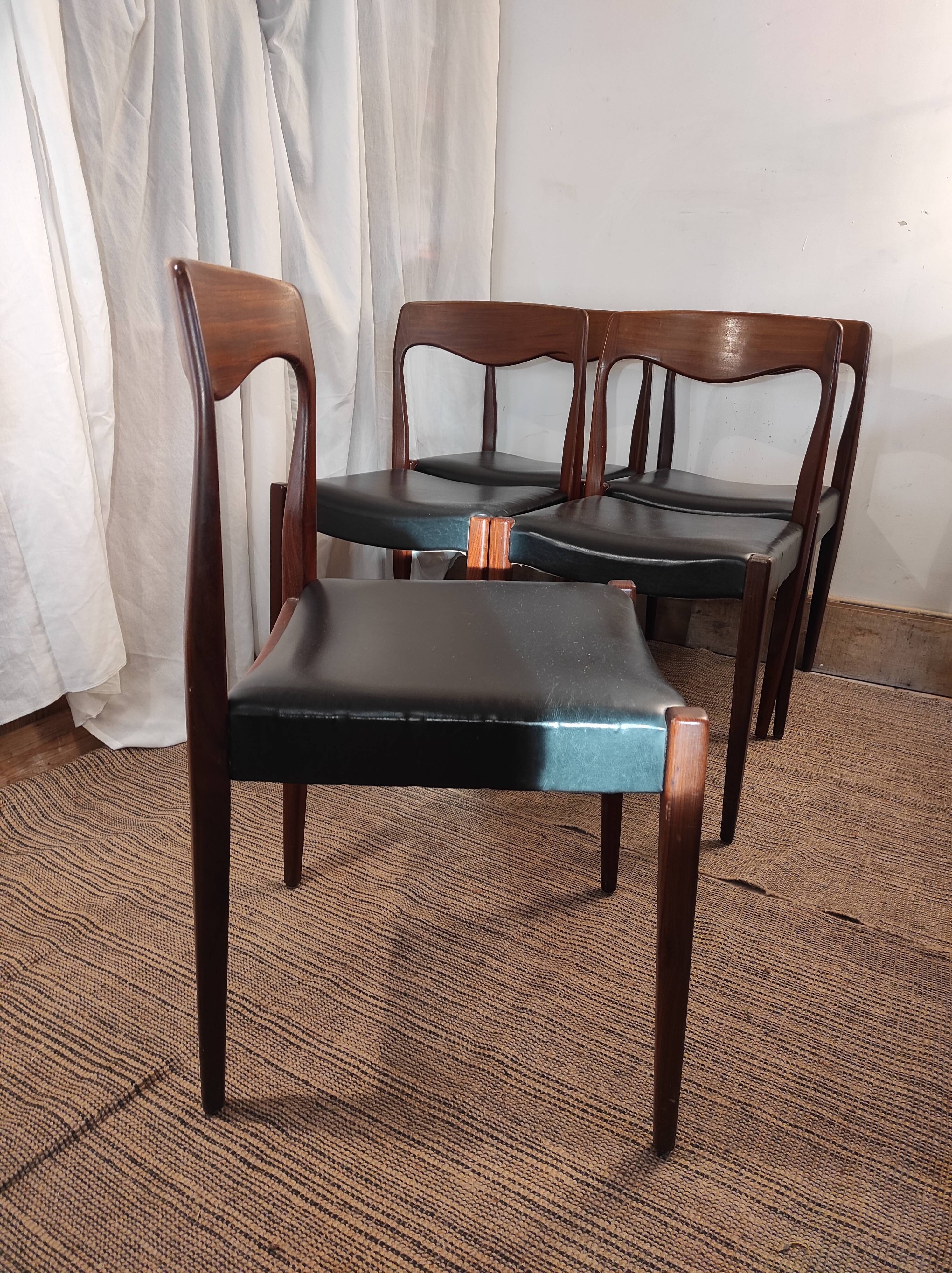 5 Scandinavian/Danish style chairs