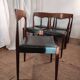 Lot de 5 chaises style scandinaves