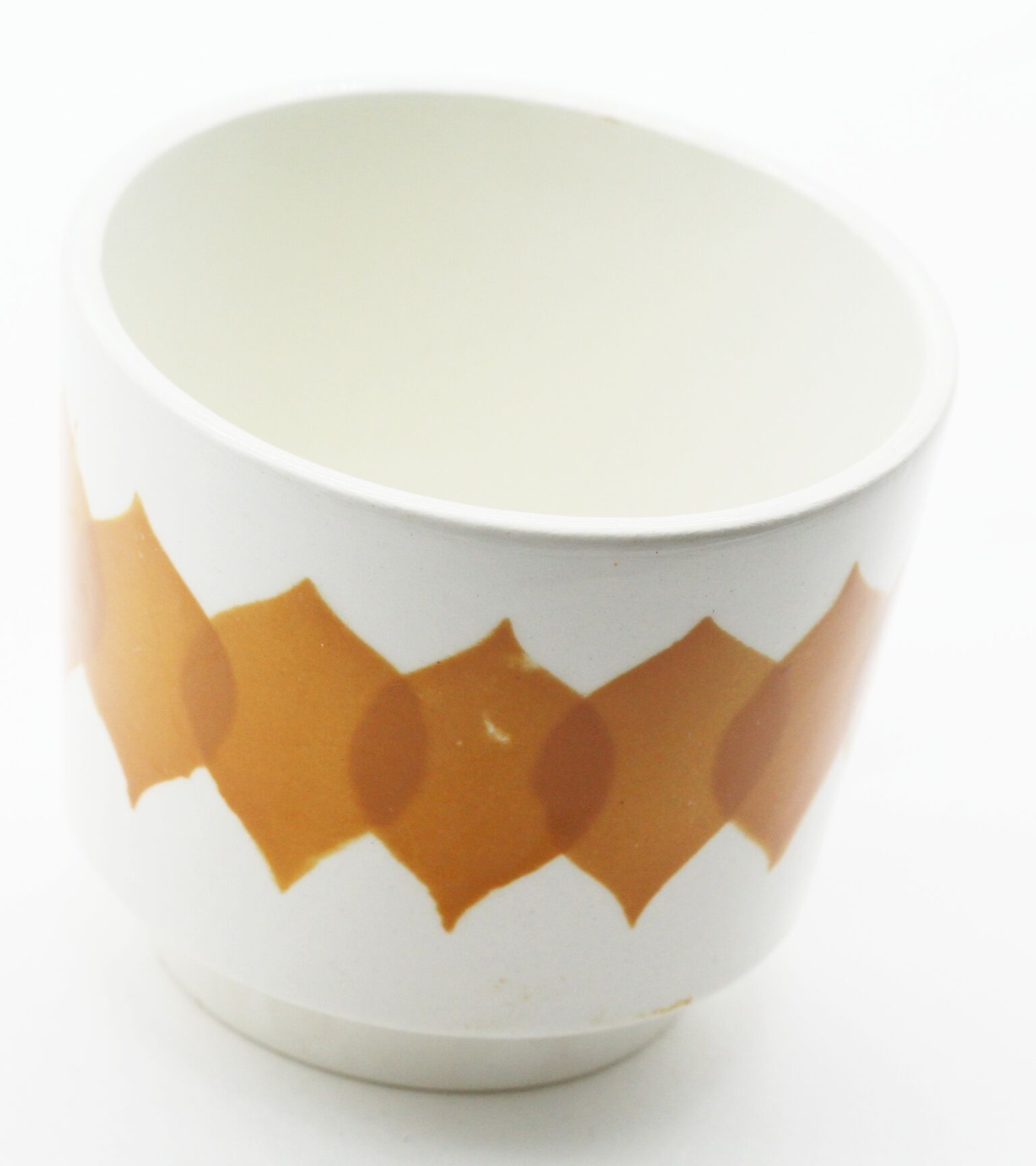 Set orange cups digoin