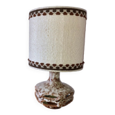 Lampe vintage Allemagne 1960 céramique