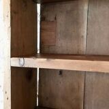 Antique wooden craft shelf