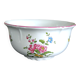 Ceramic salad bowl Old Saint-Amand – floral decoration – very good condition