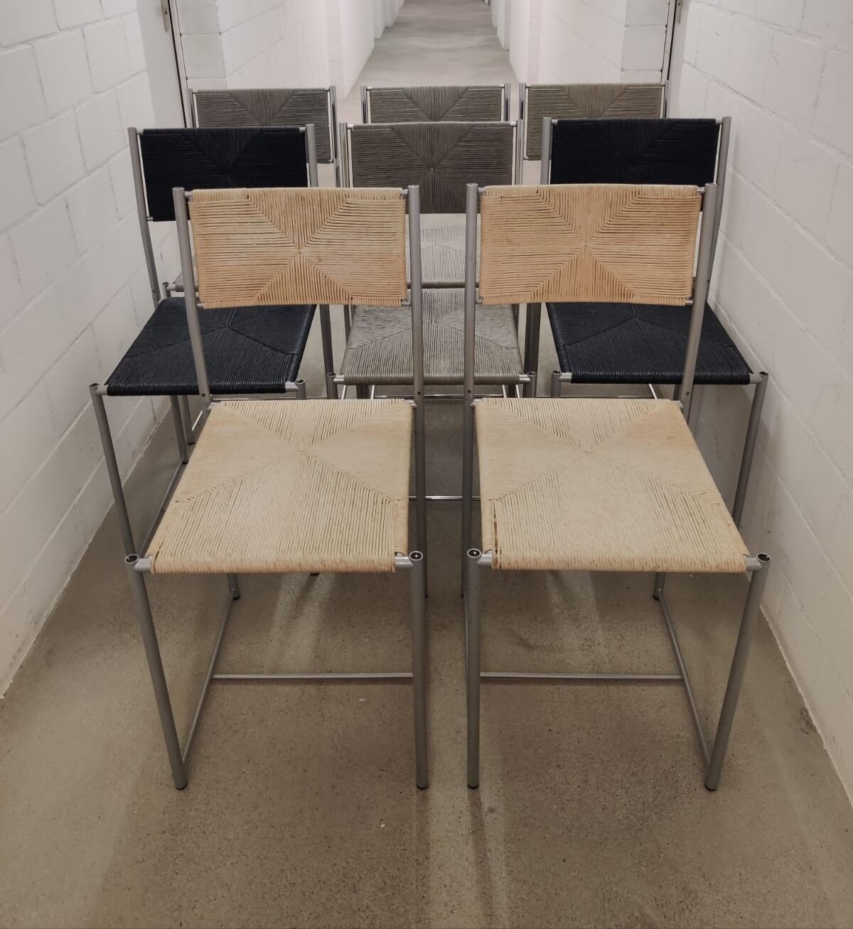 Chairs "Paludis" by Giandomenico Belotti