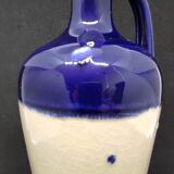 Dolfi ceramic white & blue bottle
