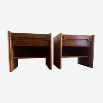 Scandinavian nightstand pair