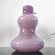 Vintage opaline Murano pendant light - Massimo Vignelli for Visto