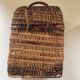 Panier asiatique en rotin avec couvercle 23×18 cm