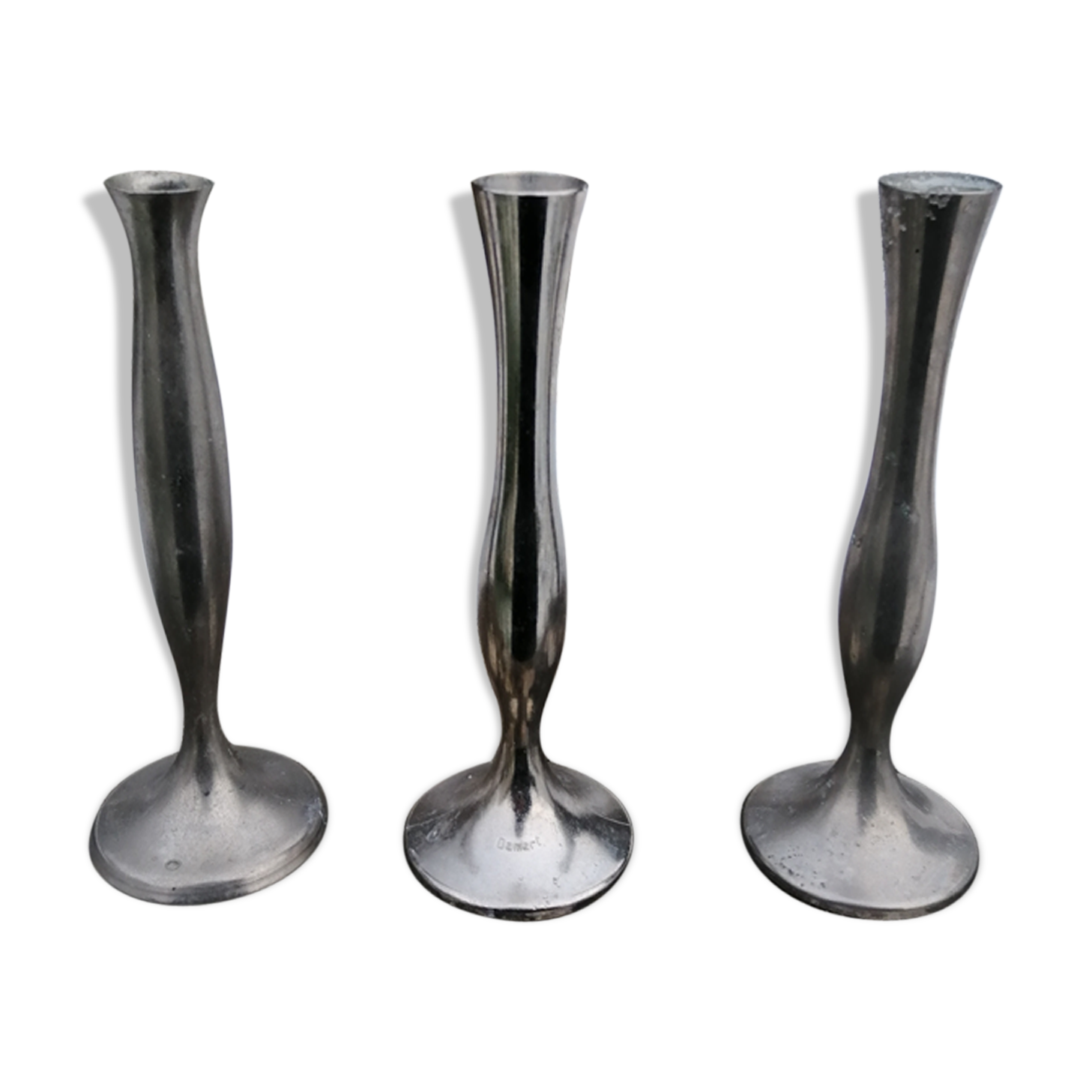 Trio of candlesticks