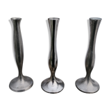 Trio of candlesticks