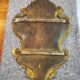 Miroir époque Louis XV en bois doré