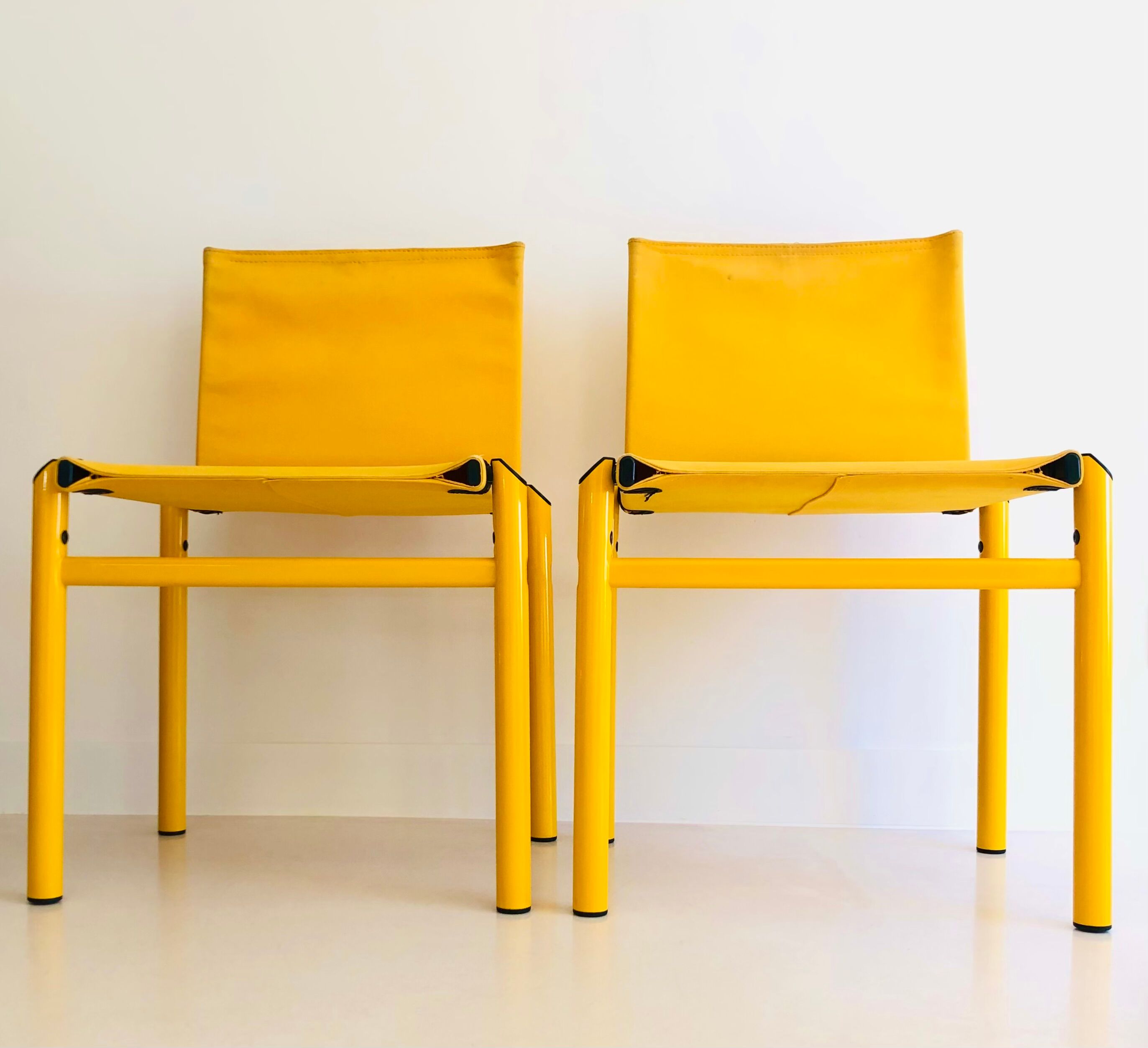 Chairs "Mastro" by Afra and Tobia Scarpa for Molteni, Italy 80s