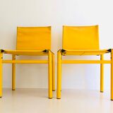 Chairs "Mastro" by Afra and Tobia Scarpa for Molteni, Italy 80s