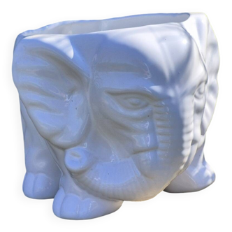 Cache pot éléphant