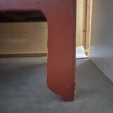 Burgundy Chinese cabinet