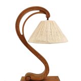 Vintage wood lamp