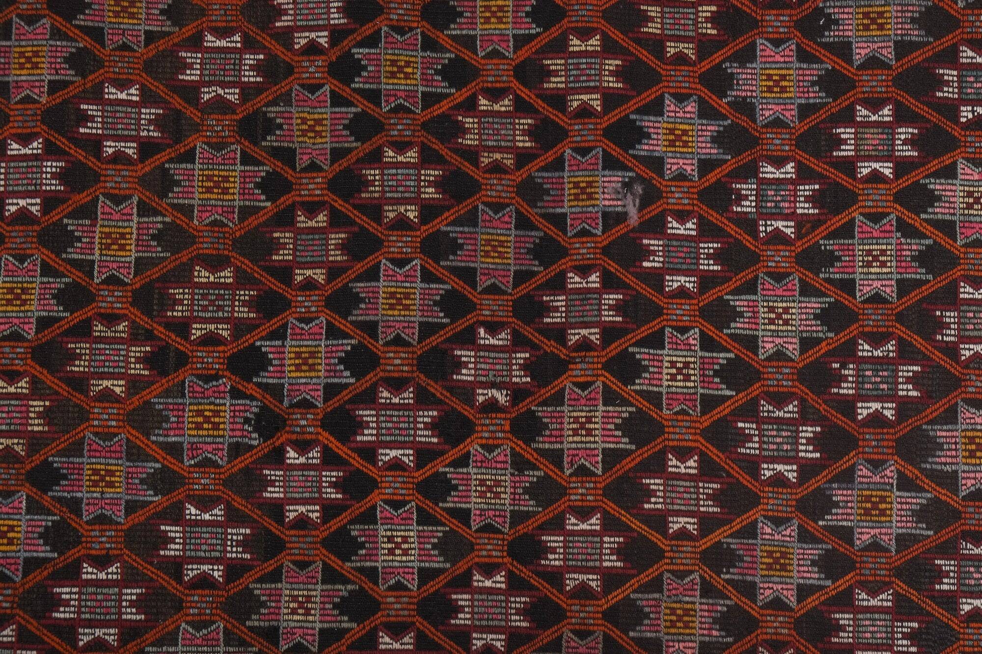 Vintage Turkish rug handmade 157x266 cm
