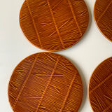 Slip dessert plates