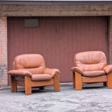 Pair of Armchairs by Mobilgirgi, 1970s