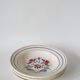 Lot of 5 Lunéville soup plates, Herblay model, 1950