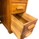 Bureau américain vintage en bois / table d'écriture