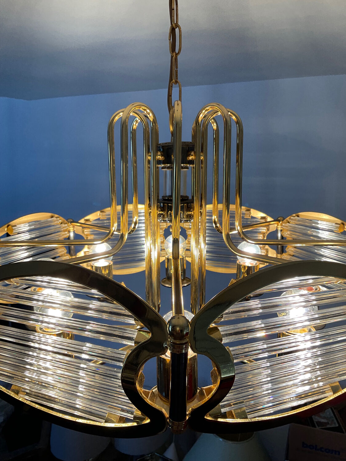 Vintage Bakalowits & Söhne chandelier from the 70s