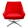 Fauteuil pivotant rouge