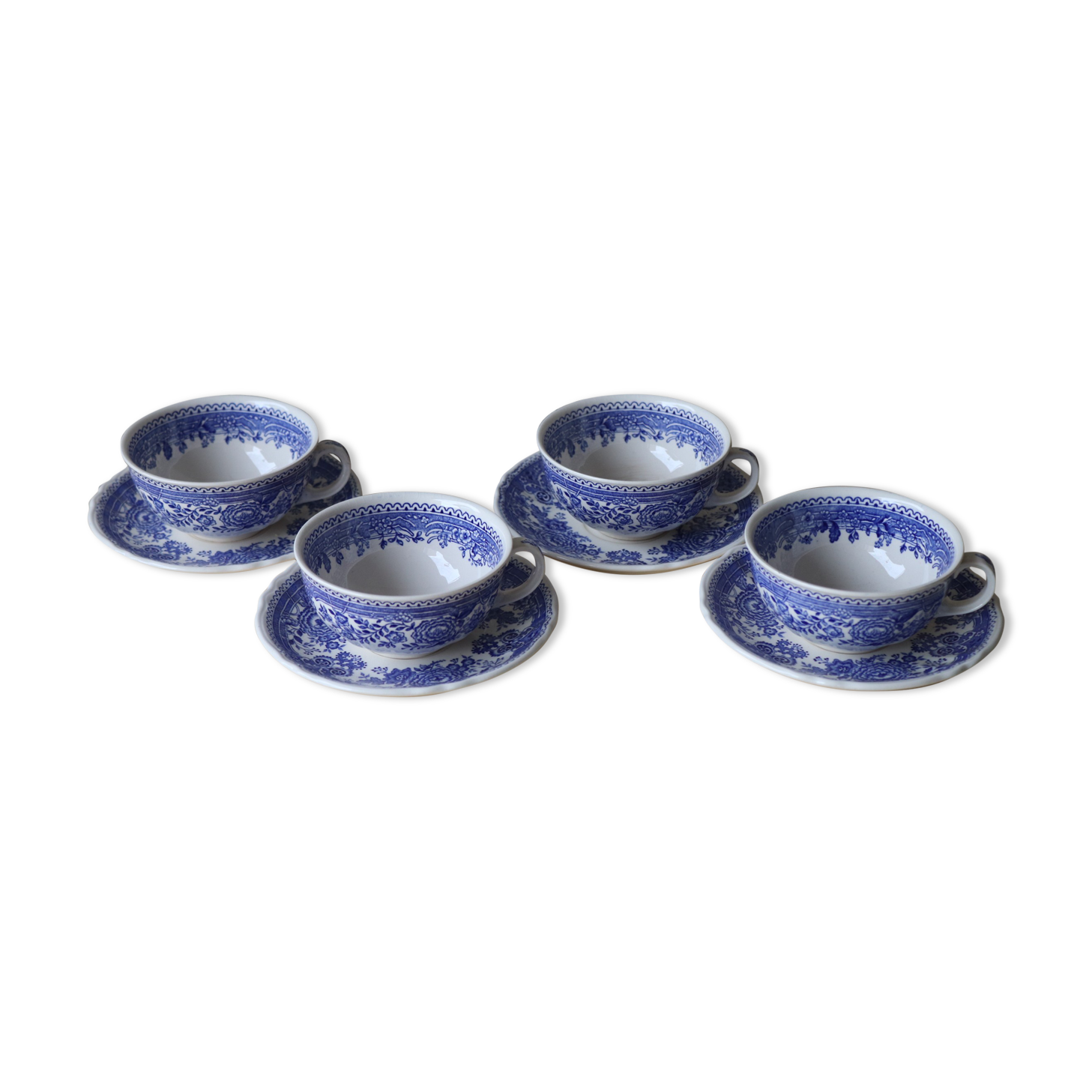 4 tasses et soucoupes Villeroy et Boch Burgenland