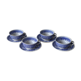 4 tasses et soucoupes Villeroy et Boch Burgenland