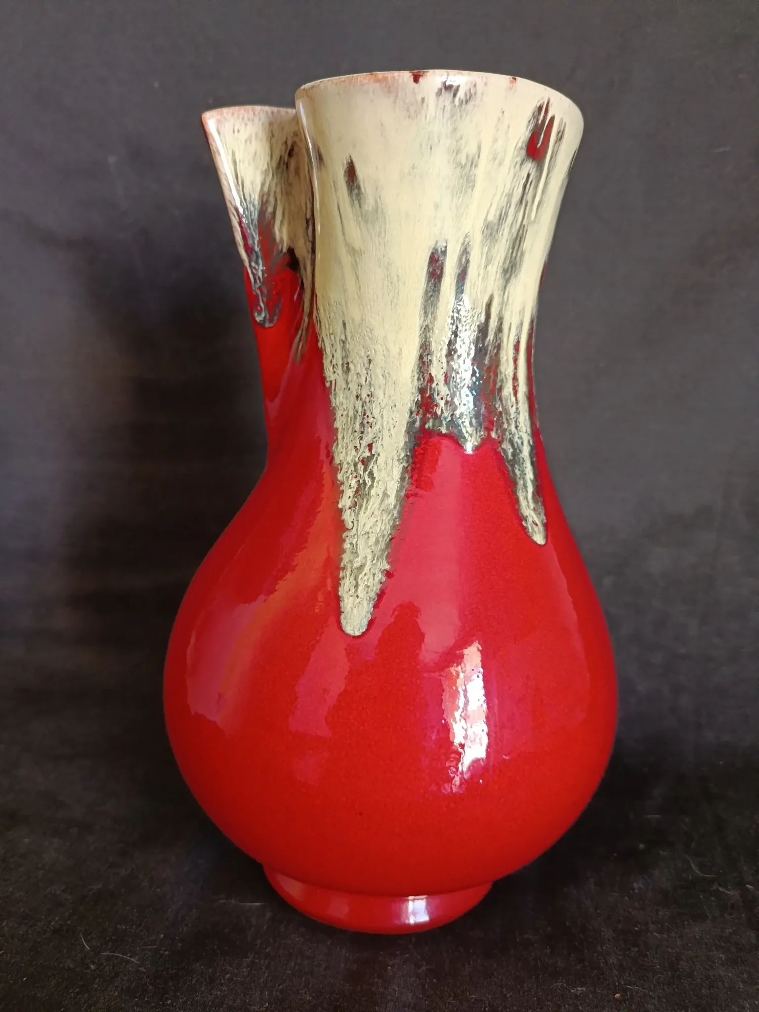 Vase Art Déco en céramique, par Manuel Garcia Arroyo