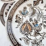 Set of 8 StaffordShire color unalterable English porcelain bowls