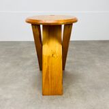 Suzy folding stool by Adrian Reed in pine