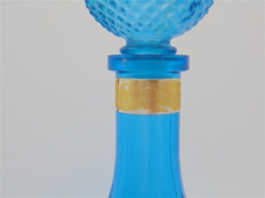 Flacon bleu