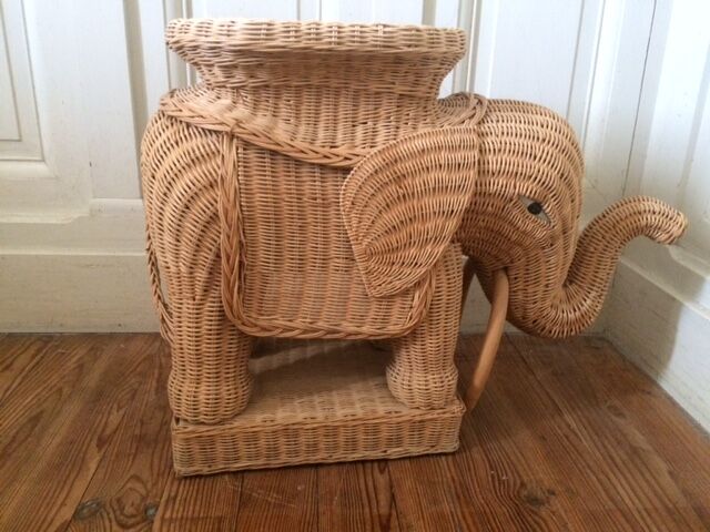 Vintage elephant side table  70
