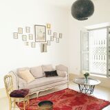 Berber carpet of the moroccan middle atlas azilal 155x190cm