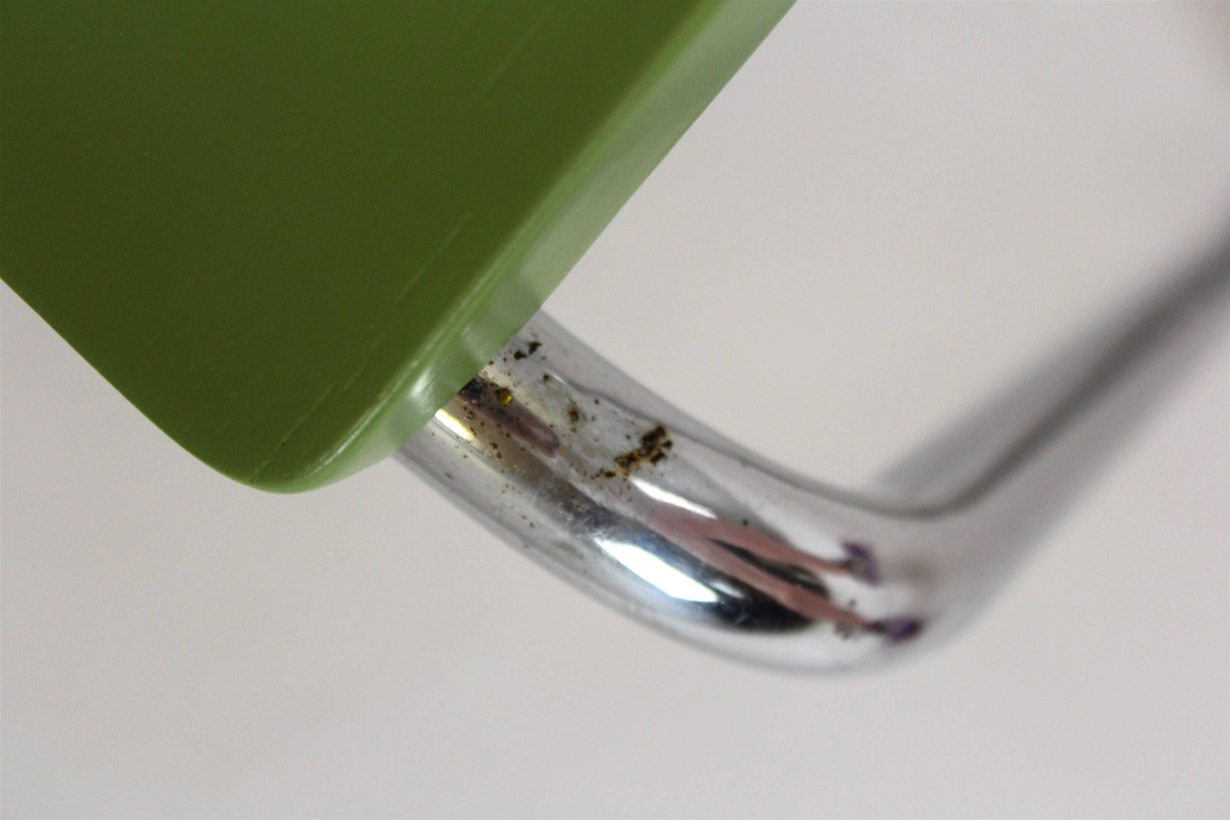 Restored Bauhaus Chromed Tubular Steel Stool from Slezak, 1930s
