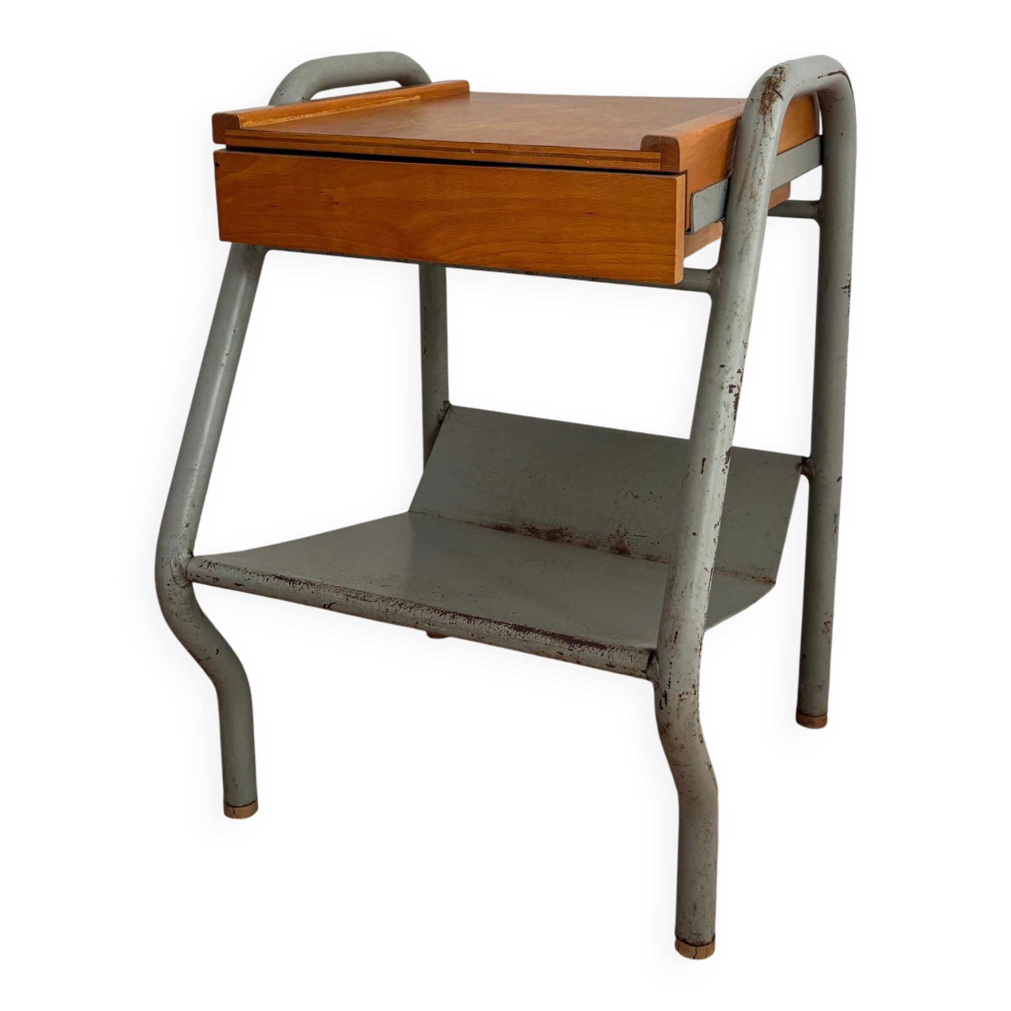 Boarding school bedside table