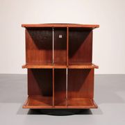 Gianfranco Frattini revolving modular bookcase model 823, 1963 Italy