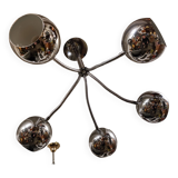 70' Eyes Ball suspension, 5 lights, articulated arms