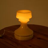 Glass 'Chess' table lamp designed by Ivan Jakes, Czechoslovakia, 1970s