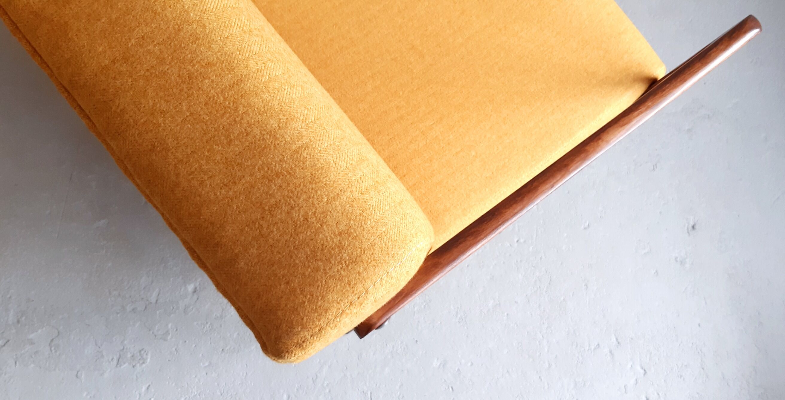 1960s armchair in tweed