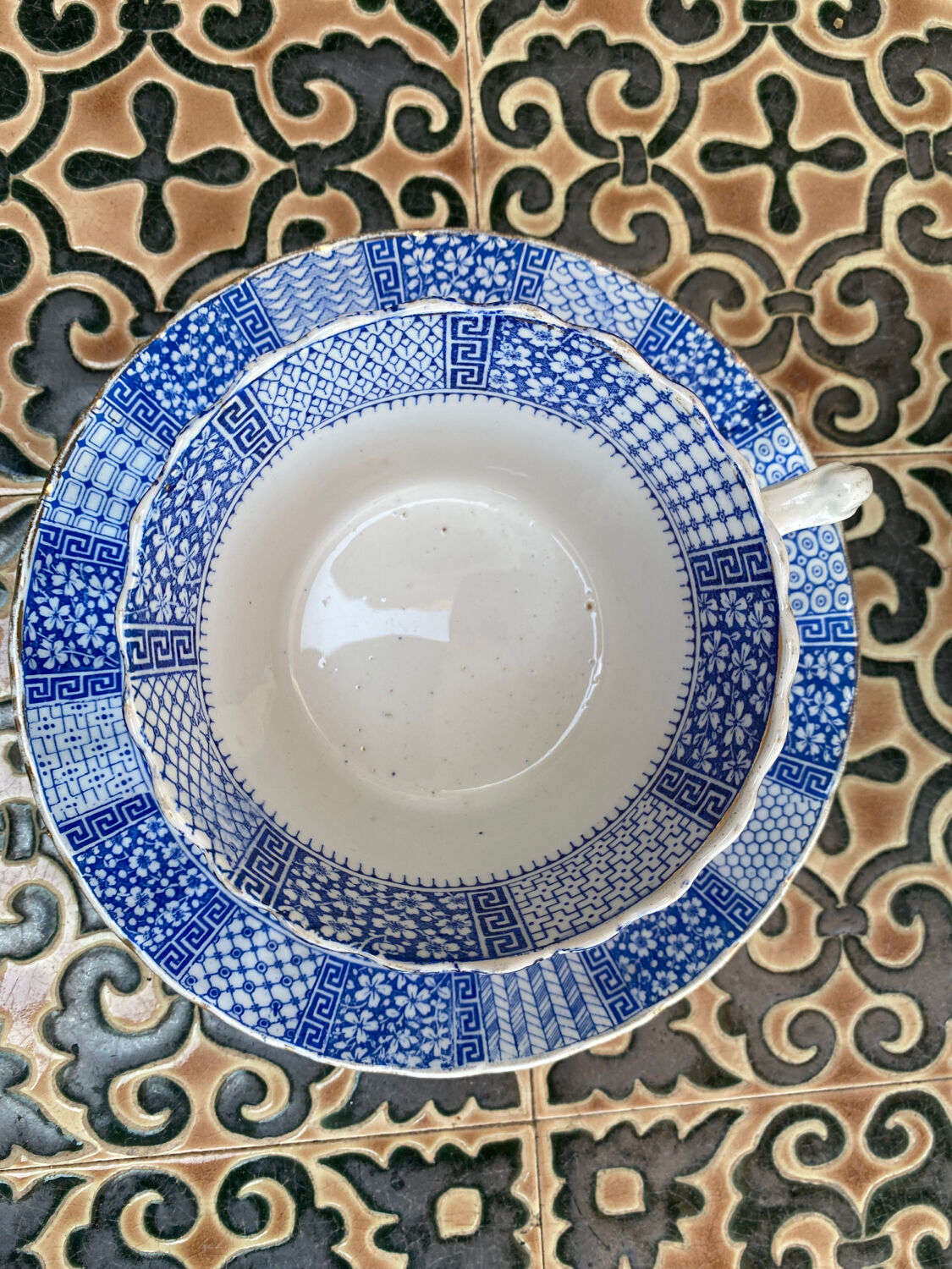 Cup and saucer Lunéville