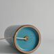 Black and Turquoise Ceramic Table Lamp by Avino Bagni, Italy, 1960s
